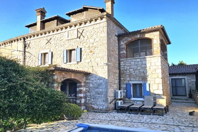 Steinvilla mit Pool und Wellness in Istrien, Nähe Poreč